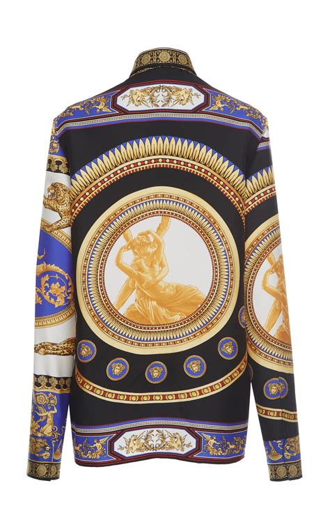 versace casual shirt|Versace long sleeve t shirts.